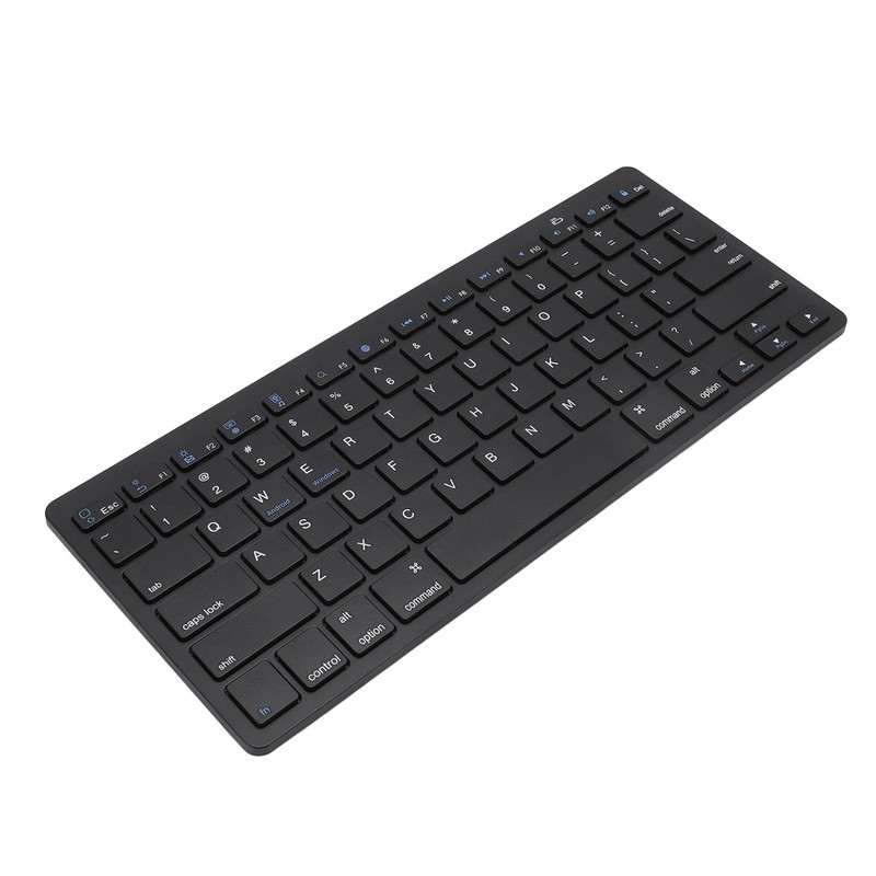 78 Keys Wireless Keyboard with Silent Buttons Ultra Slim Bluetooth