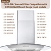 Beaufan 2 Pack CFK1-TM Charcoal Filter Replacement for Cosmo Range