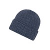 myrtle beach Reflective Winter Beanie Navy, navy