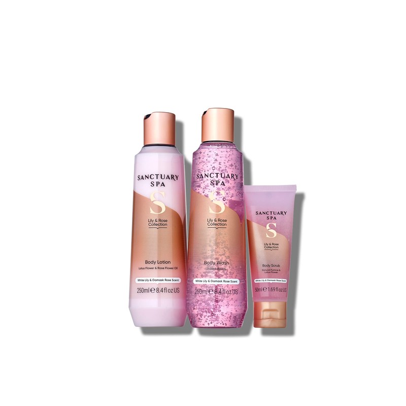 Sanctuary Spa Little Moments gift Set 550 ml, Vegan Beauty