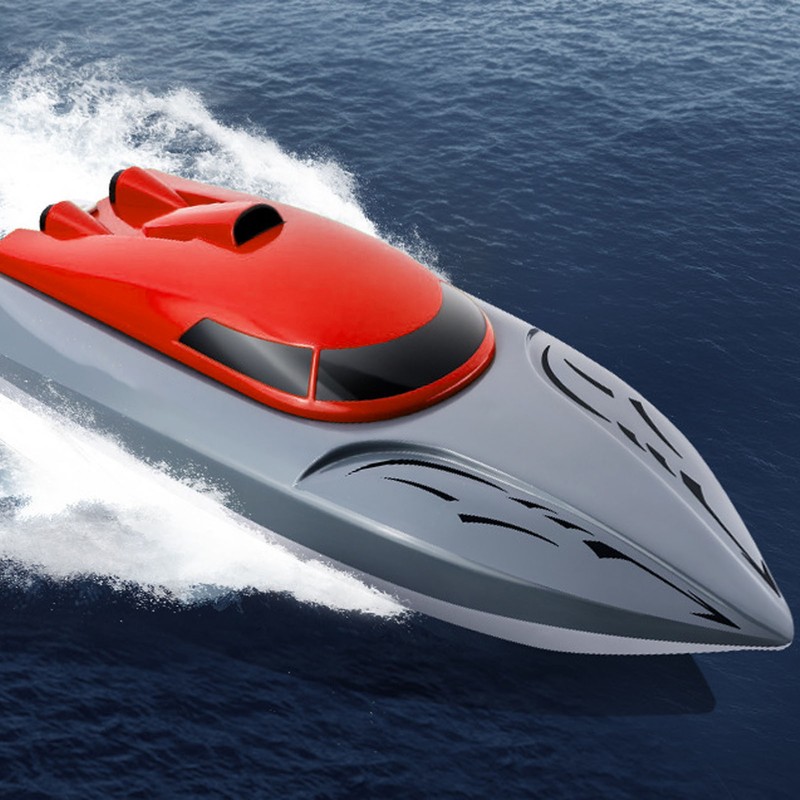 Remote Control Boats Rechargeable 2.4G Electric High Speed Speedboat for