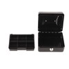 Metal Cash Box 6 Compartments High Safety Money Box with