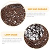 Handmade Rattan Lamp Ceiling Light Woven Table Light Home Bedroom