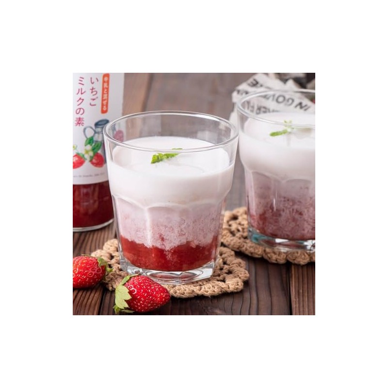 Thankzale Strawberry Milk No-Soto, 16.5 fl oz (470 ml)