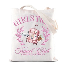 Girls Weekend Gift Besties Vacation Handbag Girls Trip Cheaper then Therapy Shoulder Bag Summer Gifts BFF Gift (trip THERAPY CA)