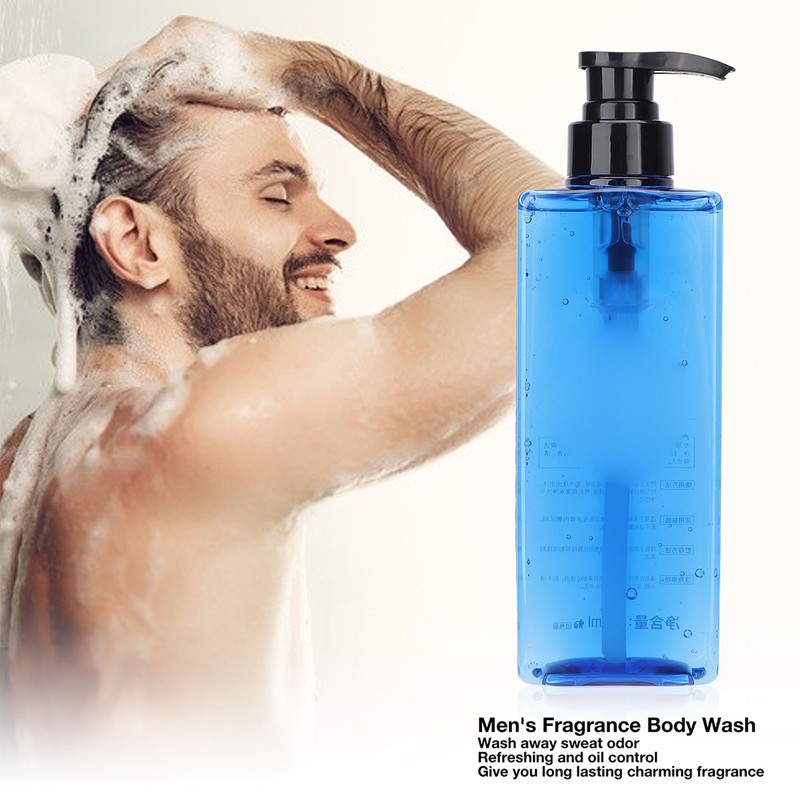 Men's Shower Gel Long Lasting Fragrance Refreshing Oil Control Moisturizing
