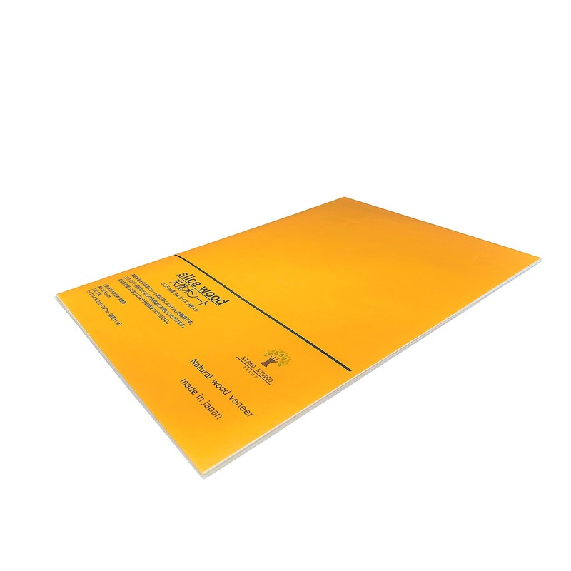 Slice Wood, Natural Wood Sheet, Thick, 0.02 inch (0.55 mm),