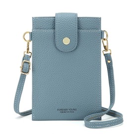 [deoway] Smartphone Shoulder Strap Smartphone Shoulder Strap Shoulder Strap Shoulder Bag Crossbody Portable Pouch Pochette Handbag Popular, Cute, Lightweight (Blue), blue