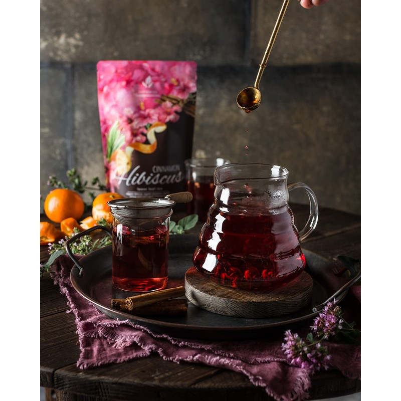 Gardenika Loose Leaf Tea Set, Herbal Caffeine-Free Set - Rooibos,