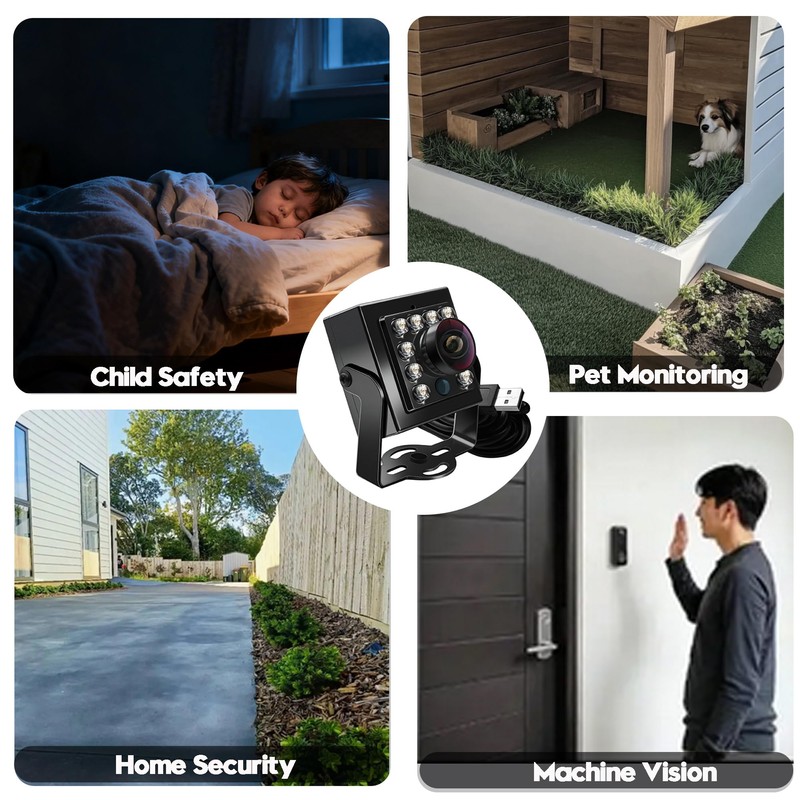 SVPRO 1080P Day & Night Vision USB Camera for Computer,
