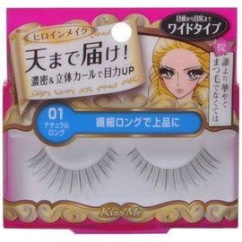 ヒロインメイク インパクトアイラッシュ 01/ナチュラルロング 1セット