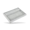 RegiProb Velour Accessory Tray Jewelry Tray with Ring Groove Display