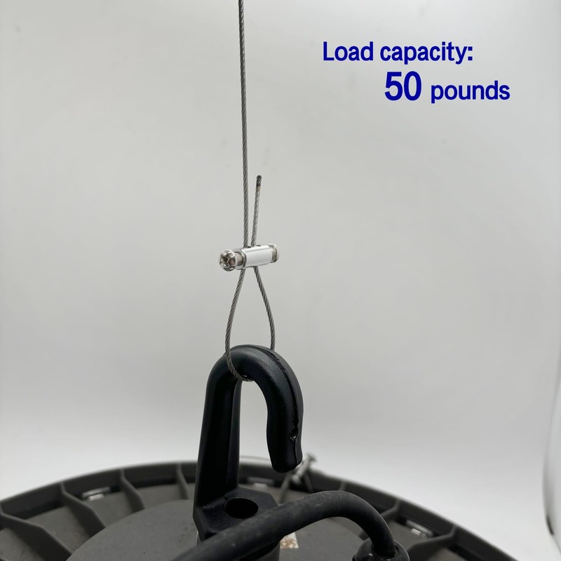 20 Pieces of M4 Wire Rope Clamps, 1/8 inch Rope,