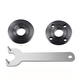 193465-4 Grinder Flange Angle Wrench Spanner Metal Lock Nut Replacement for Dewalt Milwaukee Makita 193465-4 Bosch Black & Decker Ryobi 4.5" 5" 5/8-11