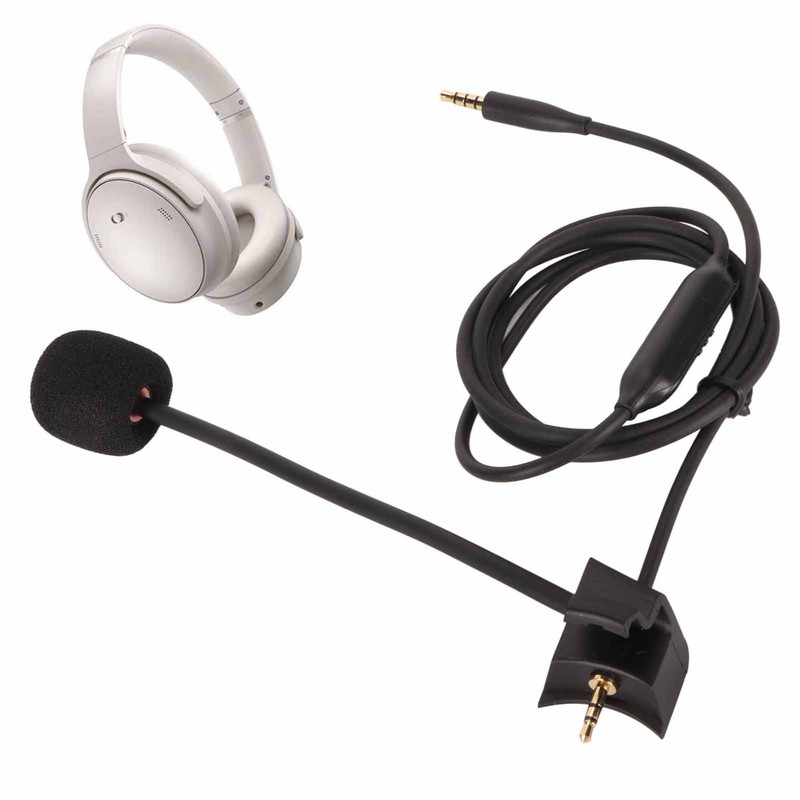 Boom Mic Cable Professional Noise Reduction Replacement Headphone Boom Microphone