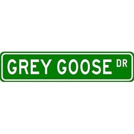 VGP Grey Goose Street Sign ~ Custom Street Sign - Aluminum