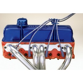 Moroso 72181 Wire Loom Kit, 4 Hole, Red