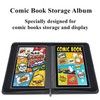 Comic Book Binder, 24+ Pockets Comic Book Storage Album, Premium