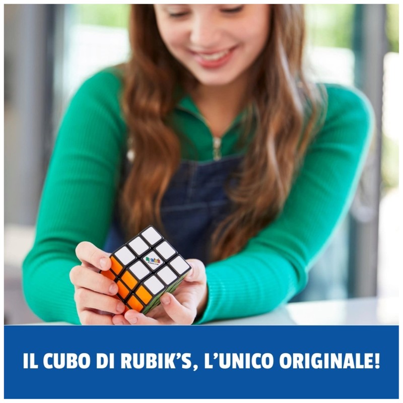 Rubik's Cubo di Rubik 3x3 Originale Spin Master, Gioco di
