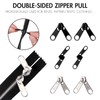 Eokeey Replacement Zip Set, 85 Pieces Zip Repair Kit, 3