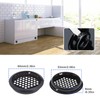 eMagTech Pack of 10 Ventilation Grille Ventilation Slits 60 mm