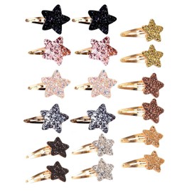 18 Stücke Haarnadel, Mädchenhaarzubehör, Süße Haarnadel, Kinderhaarnadel, Glitter Girl Hairpin, Geschenk Für Mädchen.