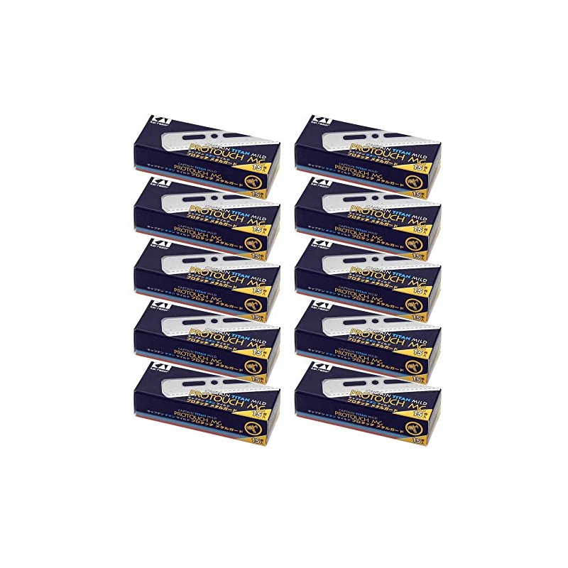Kai Captain Titanium Mild Pro Touch Metal Guards 15 x