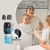 Dalugo Automatischer Mundwasser Spender, 600ml Wandbefestigung Automatischer Mundspülspender mit 2