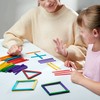 Gusto [200 Count] 4.5 Inch Colored Popsicle Sticks for Crafts