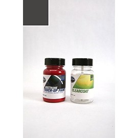 ColorRite Two-Ounce Bottle for GMC Acadia Automotive Touch-up Paint - Dark Argent (Wheel) WA6282 - Color+Clearcoat Package