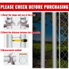 VIVIDA 1-3/8" x 1-7/8" Chain Link Gate Latch, Fence Fork