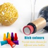 Wine Stoppers – 6 Pack Silicone Wine Bottle Stoppers with