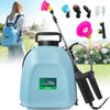 3.2 Gallon Battery Powered Backpack Sprayer, Upgraded Electric Back Pack