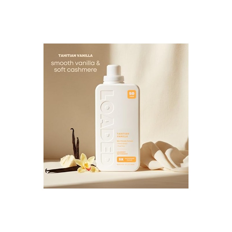 Loaded Laundry Detergent, Luxury Cologne & Perfume Scented | 50