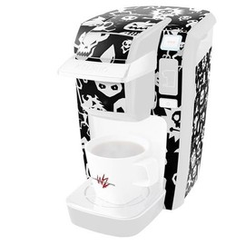WraptorSkinz Decal Style Vinyl Skin compatible for Keurig K10 / K15 Mini Plus Coffee Makers Monsters (COFFEE MAKER NOT INCLUDED)