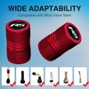 4 Pack Tire Valve Stem Caps Cover Compatible with Chevy