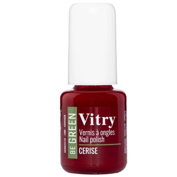 Vitry Vernis à Ongles BE Green 6 ml, Red cherry