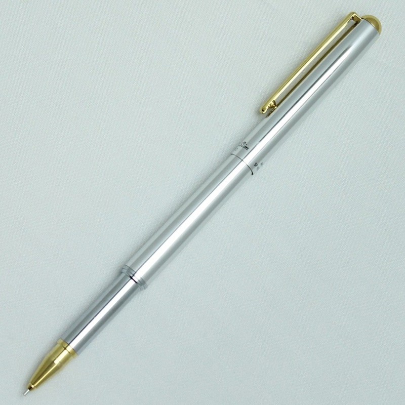 Auto Mechanical Pencil Mine Slim Sharp SP-10S Silver
