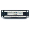 Yankok [CAT6 8 Port Patch Panel Supports Back CAT5/5e Unshielded