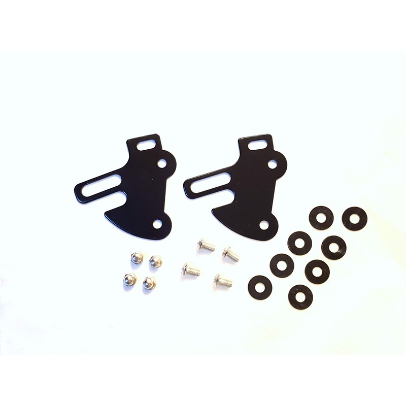 MINAKIKO General Purpose Motorcycle Screen Cowl Windshield [Transparent] Visor Wind