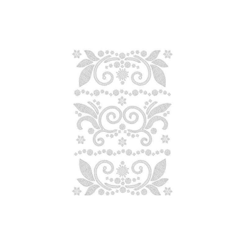 Ideen mit Herz Iron-On Rhinestone Design Rhinestone Appliqué Iron-On Patch