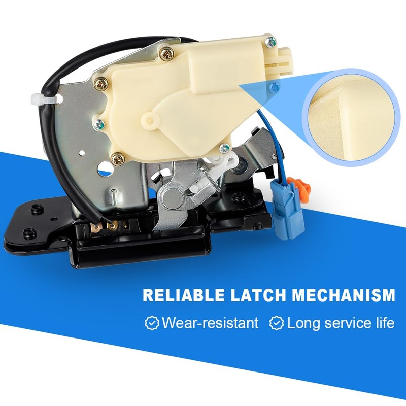 WMPHE Rear Tailgate Lock Latch Actuator Assembly Compatible with 2003-2008