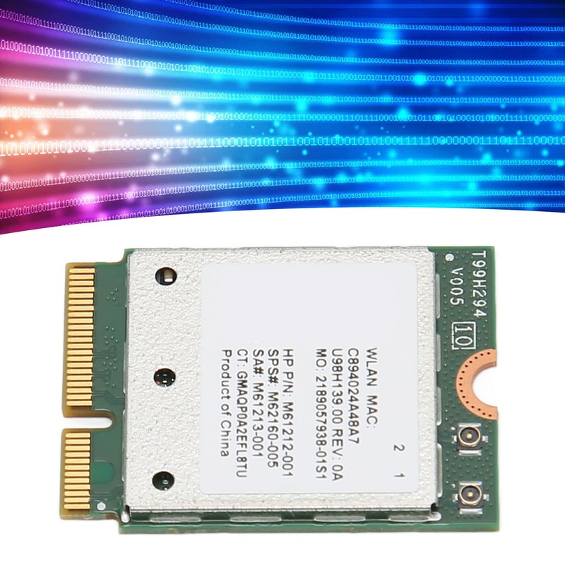 WiFi 6E Wireless Card 2.4G 5Ghz BT5.1 Plug and Play