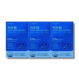 GQ Lab 10 Billion Live Lactobacillus Gold 500mg x 60 Capsules 3 Boxes / 지큐랩 100억 생유산균 골드 500mg x 60캡슐 3박스