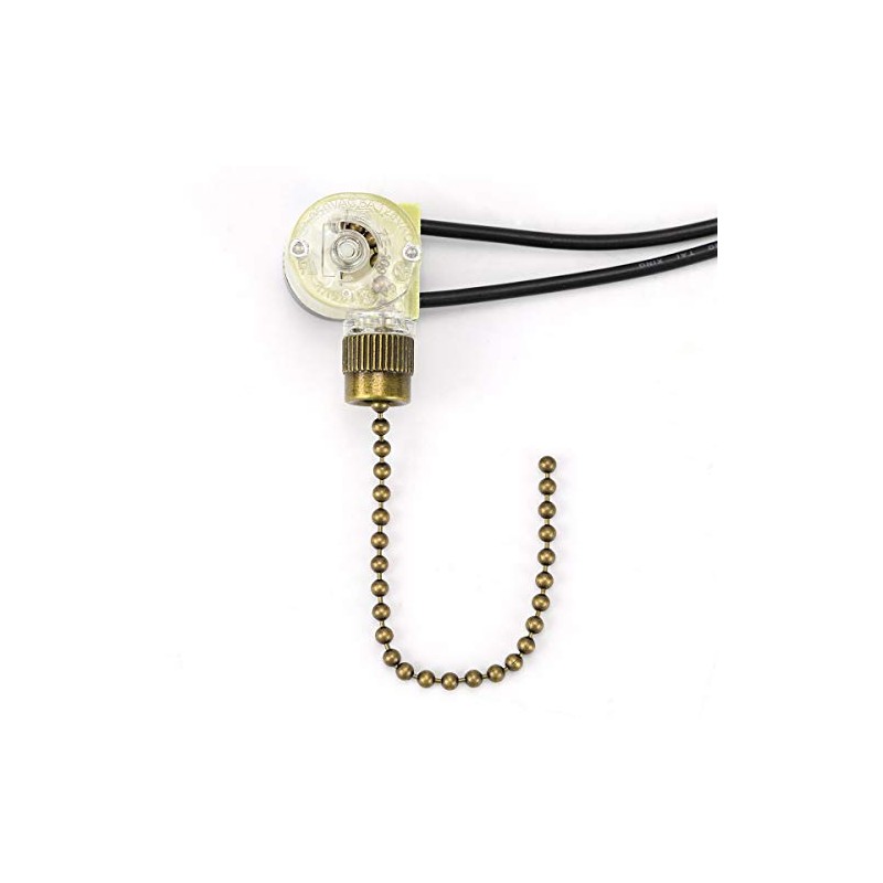 Hunter Fan Light Lamp Replacement Pull Chain Switch ZE-109, GSW-31