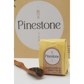Pinestone Tea - Loose-leaf Chinese Green Tea, Chun Mee Gunpowder