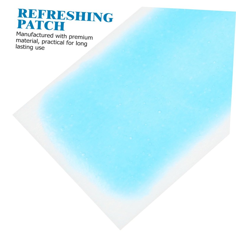SAFIGLE 40pcs Cooling Sheets for Summer Portable Cold Patches Skin