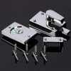 LNIMIKIY Indicator Bolt Bathroom Door Lock Toilet Engaged Vacant Latch