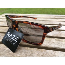 RAZE Eyewear Sunglasses Journey mirrored lens tortoise smoke brown 2020