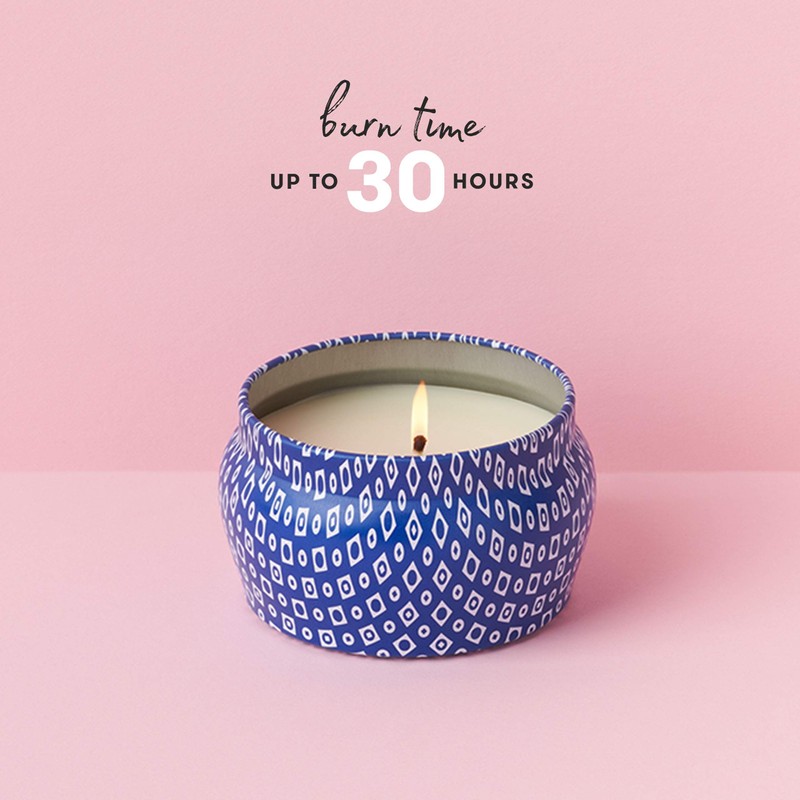 Capri Blue Volcano Scented Mini Tin Candle - Printed Mini